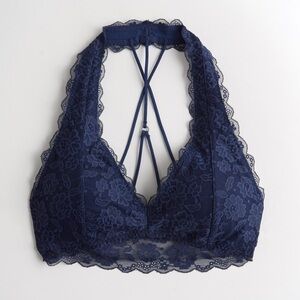 Gilly Hicks Gilly Hicks Lace Strappy Halter Bralette